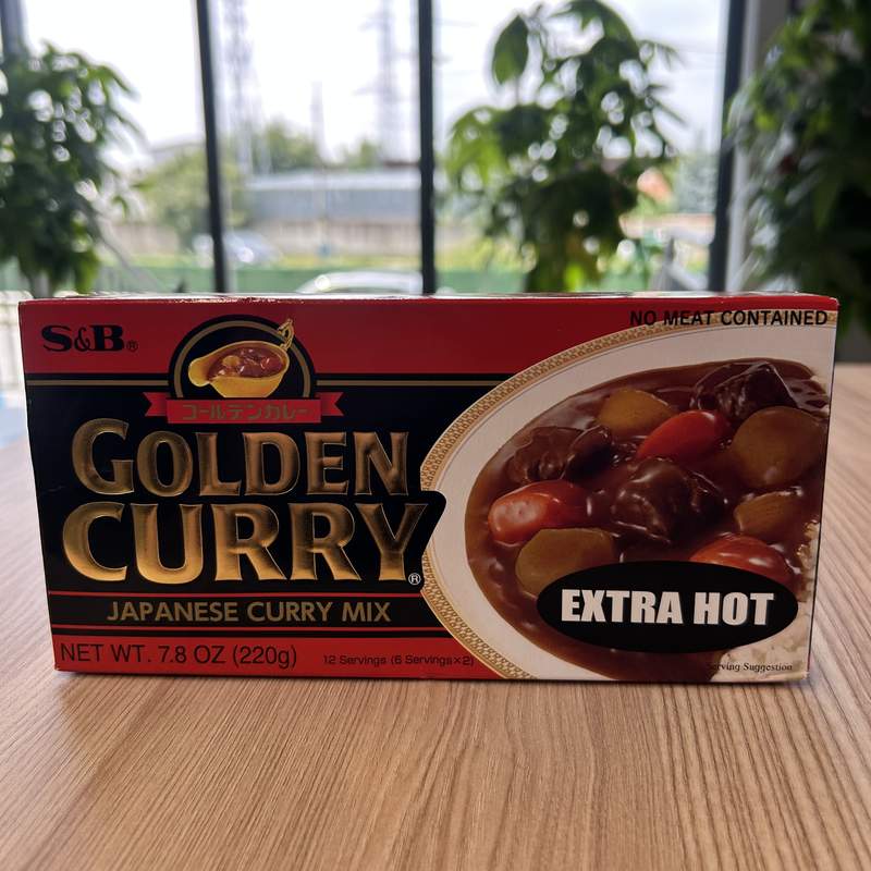 GOLDEN CURRY EXTRA HOT SB 220G