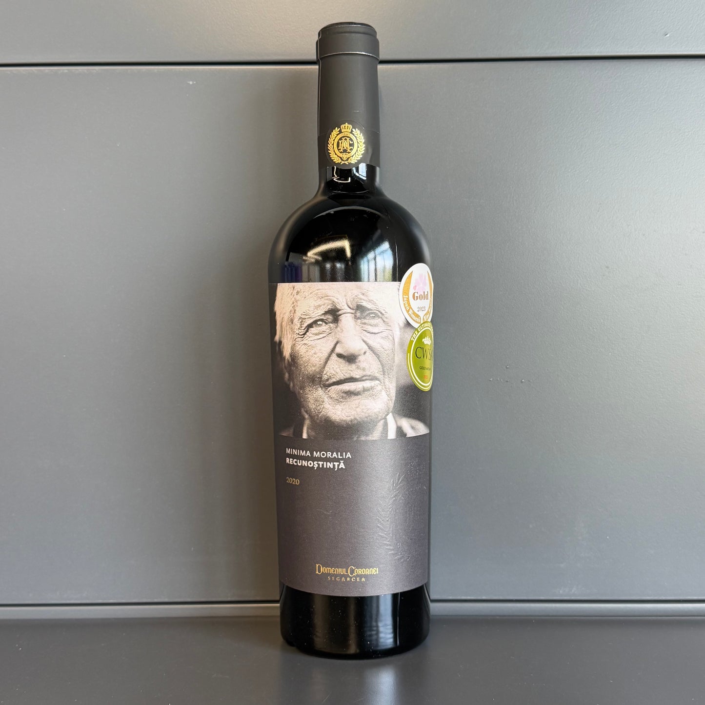 VIN ROSU MINIMA MORALIA RECUNOSTINTA 750ML