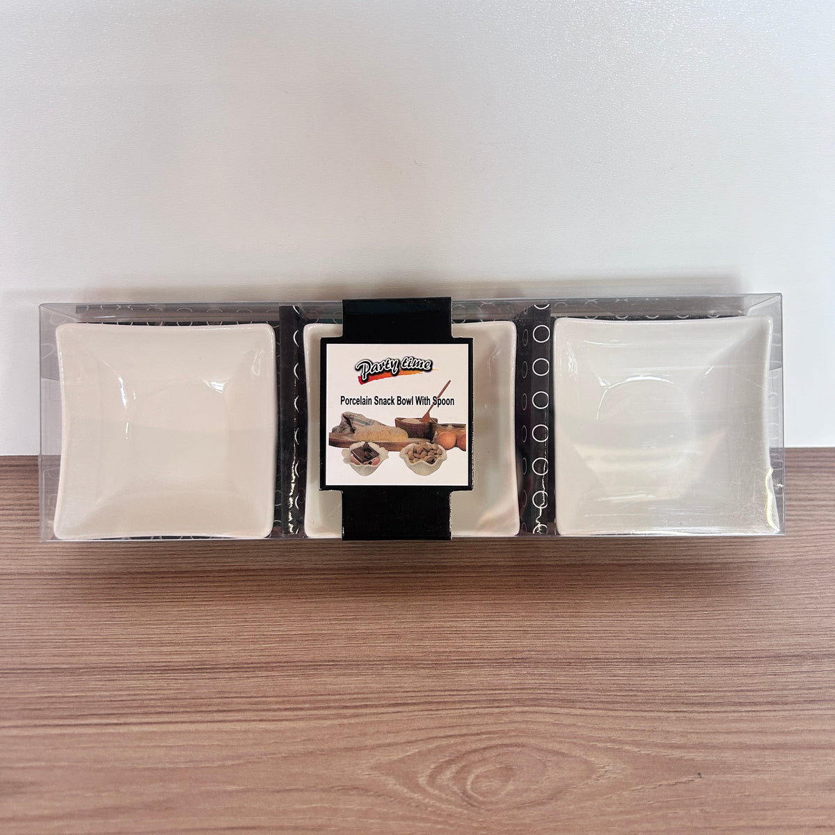 SET 3 BOLURI CERAMICE PATRATE 7*7*3CM 25204-12