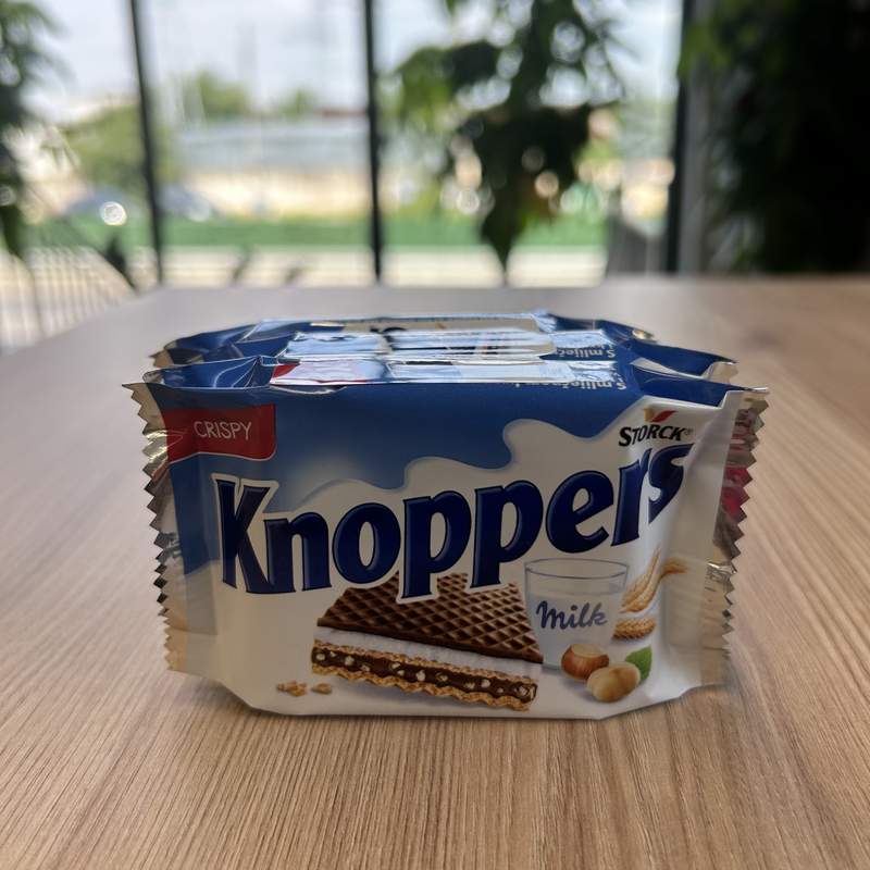 KNOPPERS NAPOLITANE LAPTE 25G*3/SET