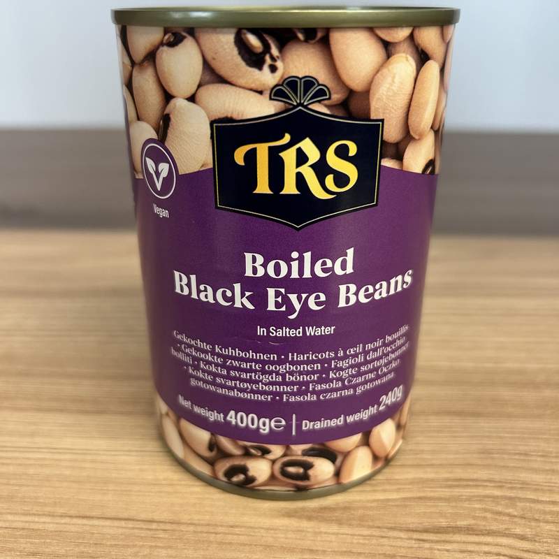 FASOLE BLACK EYED CONSERVA TRS 400G