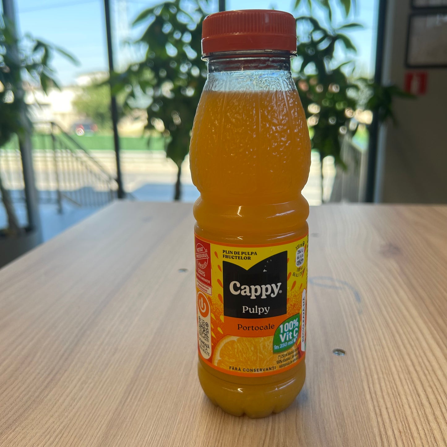 CAPPY PULPY ORANGE PET 330ML -SGR