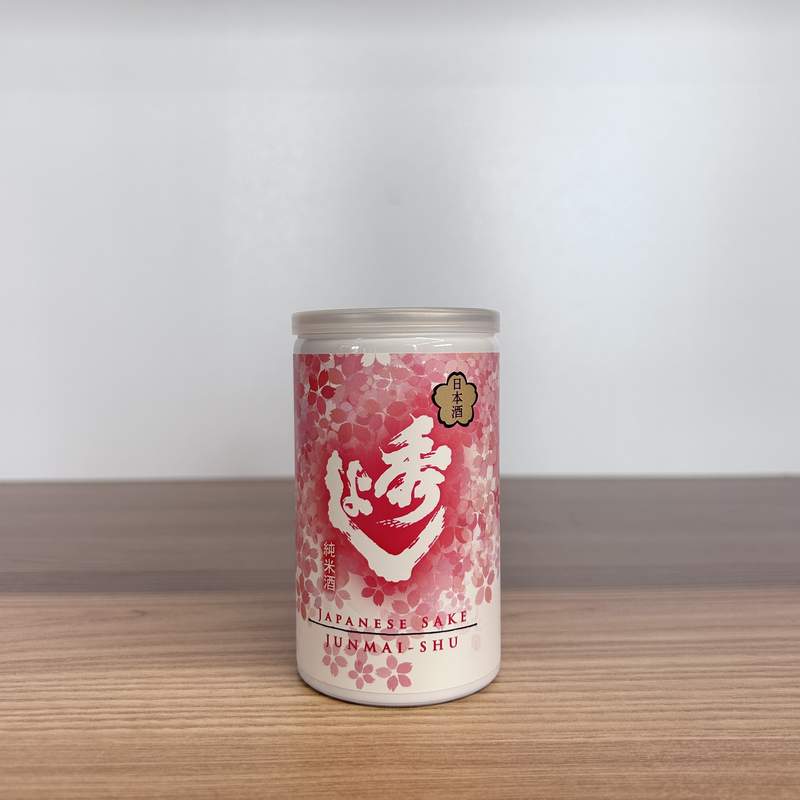 SAKE HIDEYOSHI HANAMI CANNED SAKE ROZ 180ML