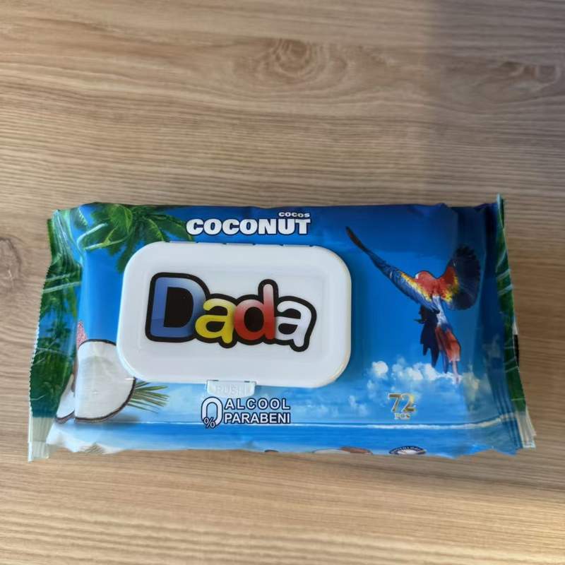 DADA SERVETELE UMEDE 72BUC COCONUT