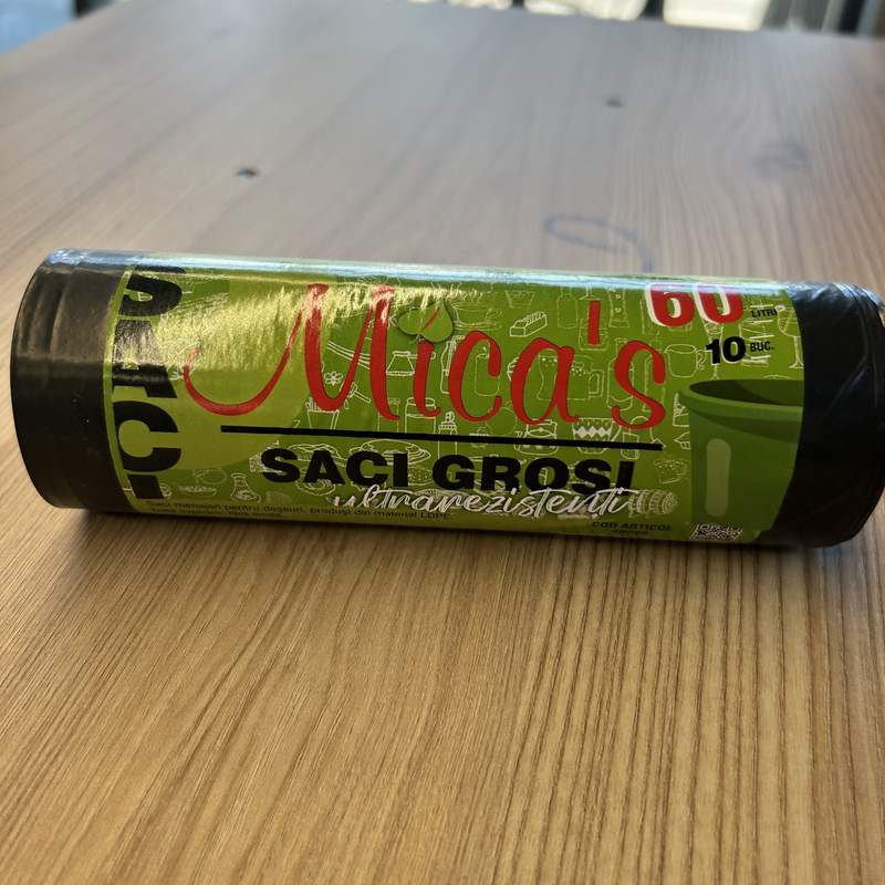 MICAS SACI MENAJERI 60L 10BUC LDPE