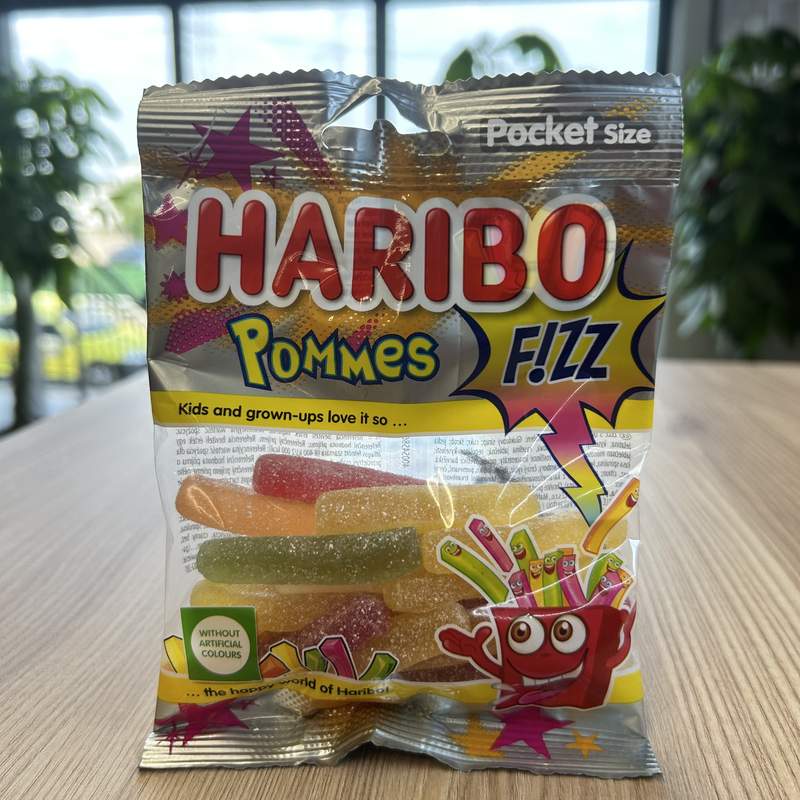 HARIBO JELEURI POMMES FIZZ 80G