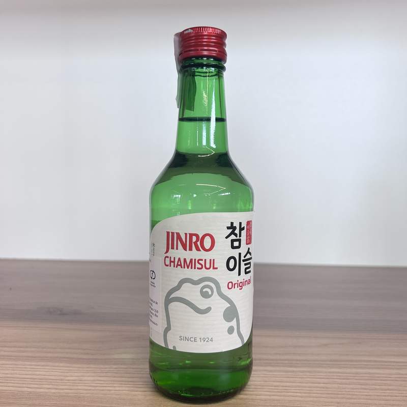 SOJU CHAMISUL ORIGINAL ALC 20.1% JINRO 350ML -SGR