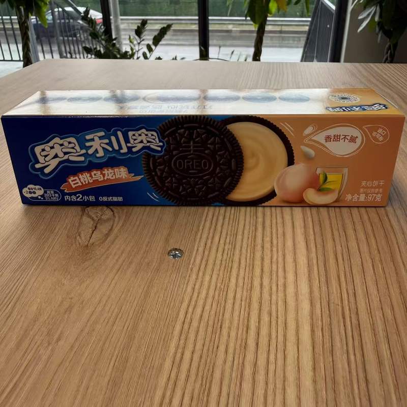 BISCUITI PIERSICA OOLONG OREO 97G