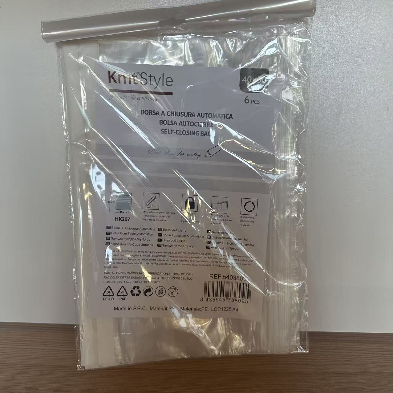 PUNGI CU INCHIDERE AUTOMATA TIP ZIP, 40 × 30 CM