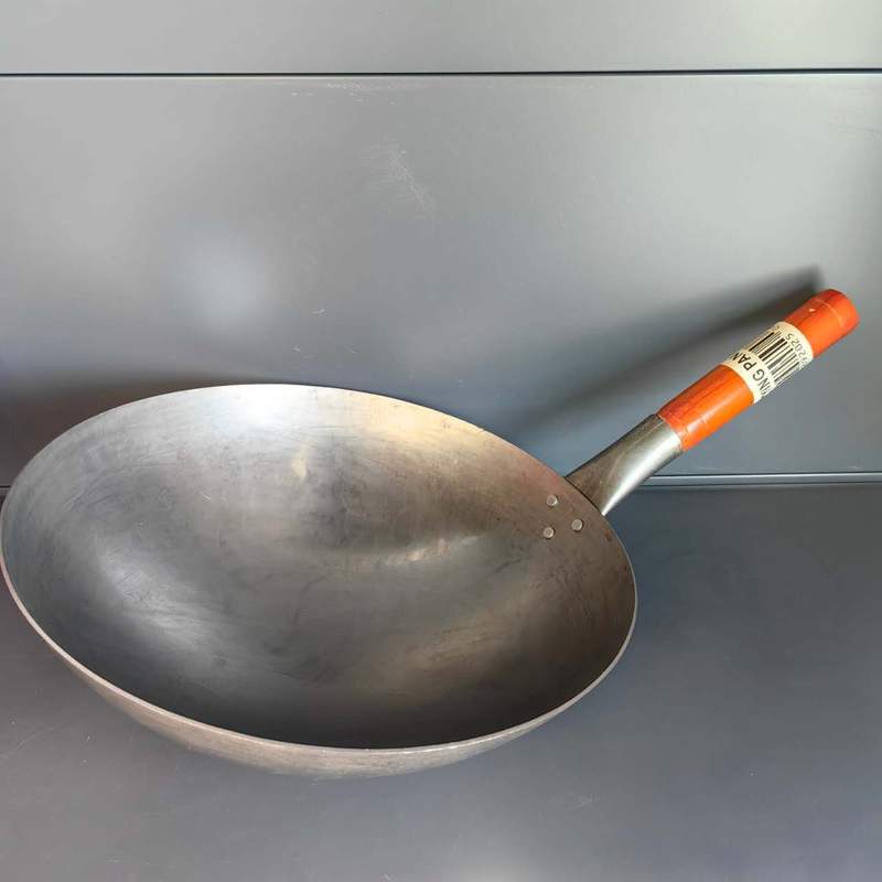 TIGAIE WOK MANER LEMN BBFAN 34CM