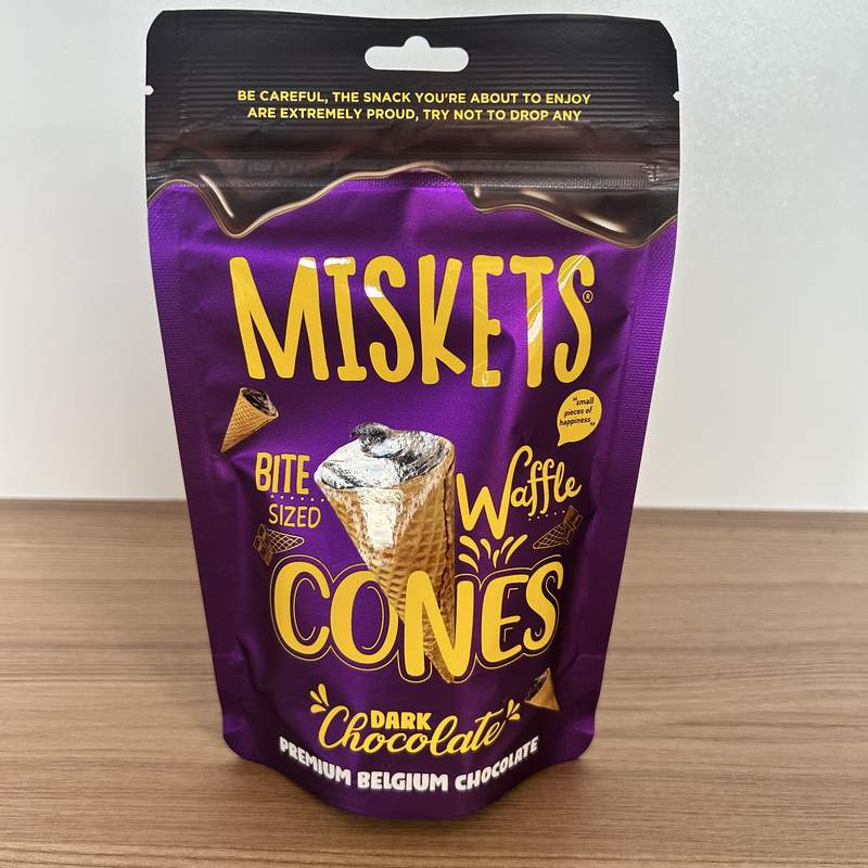 CONES DARK CHOCO MISKETS 70G