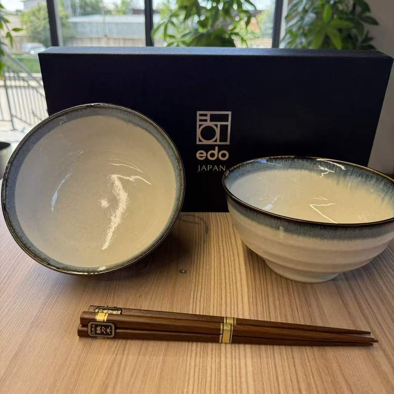 UDON BOWL SET 17CM AURORA EDO