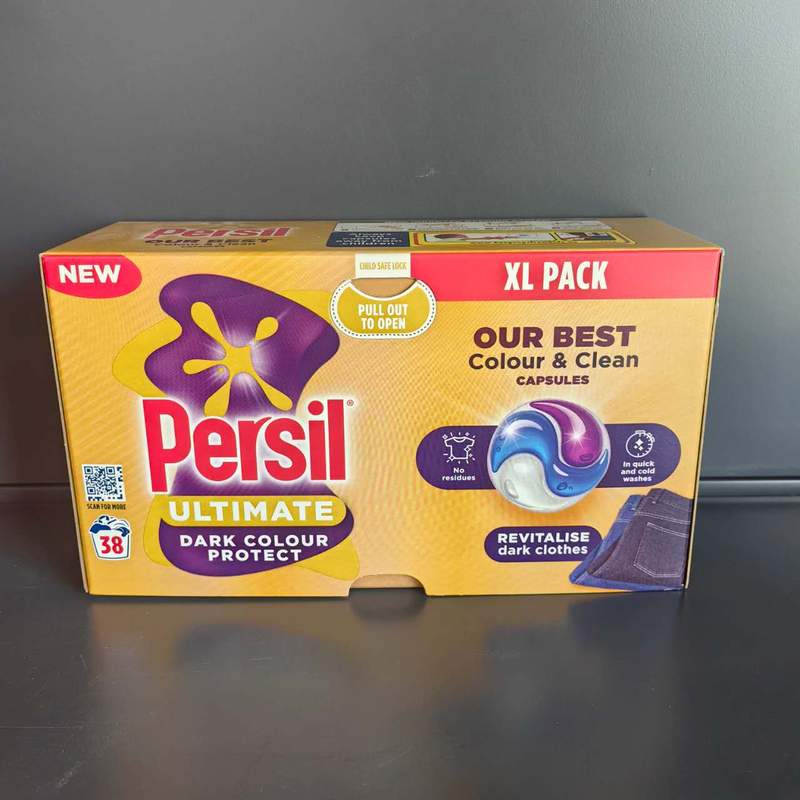 PERSIL DETERGENT CAPSULE 38BUC ULTIMATE DARK COLOUR PROTECT