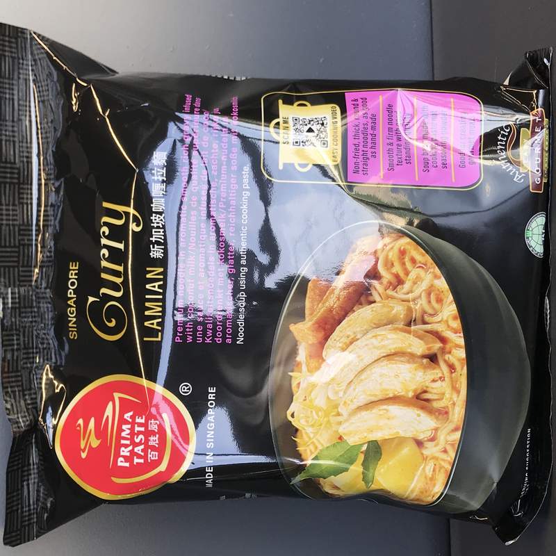 SPAG CURRY LA MIAN PRIMA TASTE 180G