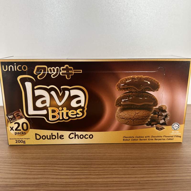 BISCUITI CHOCO LAVA UNICO 200G