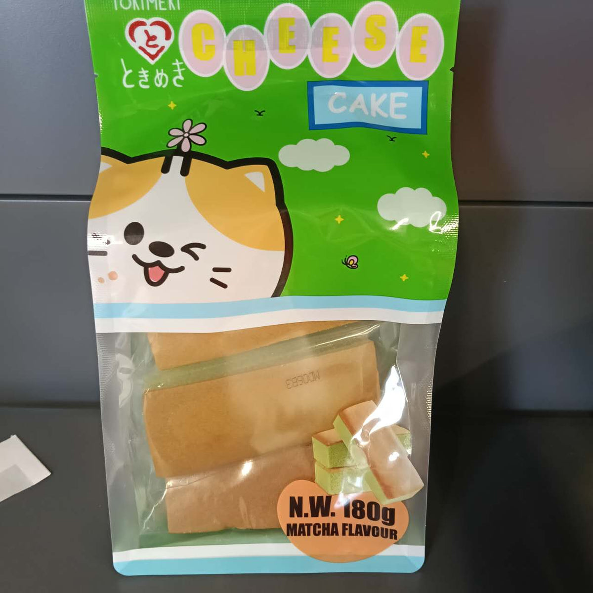 PRAJITURA CHEESE CAKE MATCHA TOKIMEKI 180G
