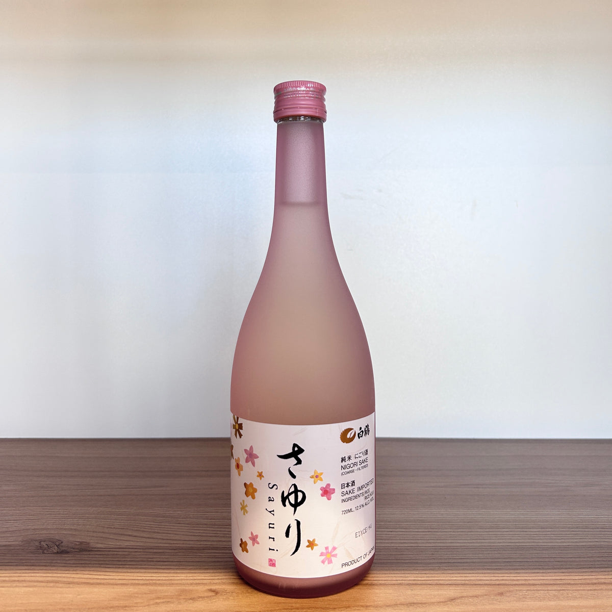 SAKE HAKUTSURU SAYURI NIGORI (SEMI-FILTRAT) 0.72L -SGR