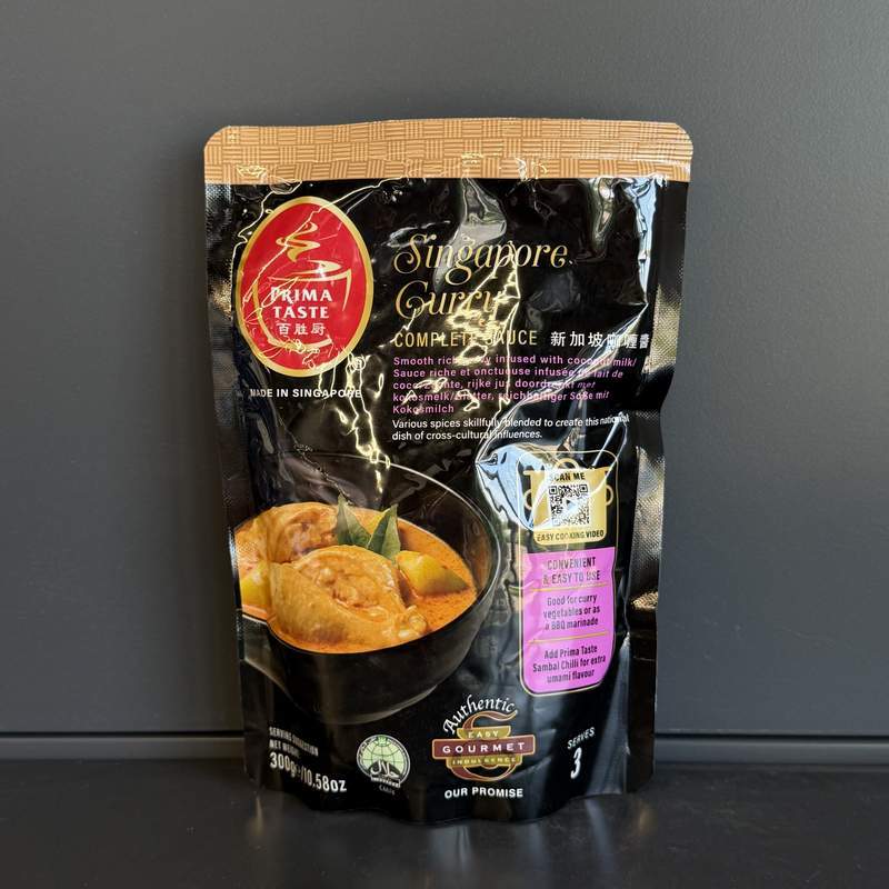 COND SINGAPORE CURRY PRIMA TASTE 300G