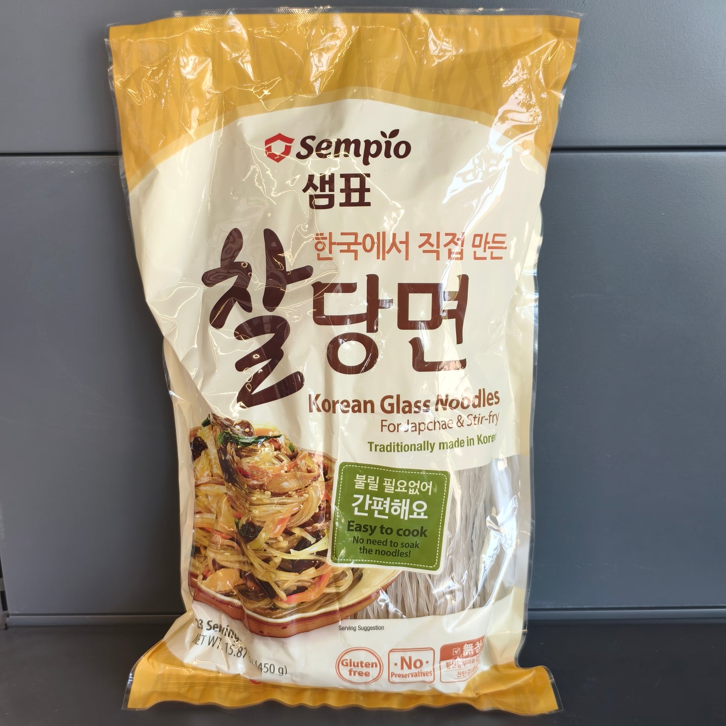 SPAG CARTOF KOREAN GLASS SEMPIO 450G
