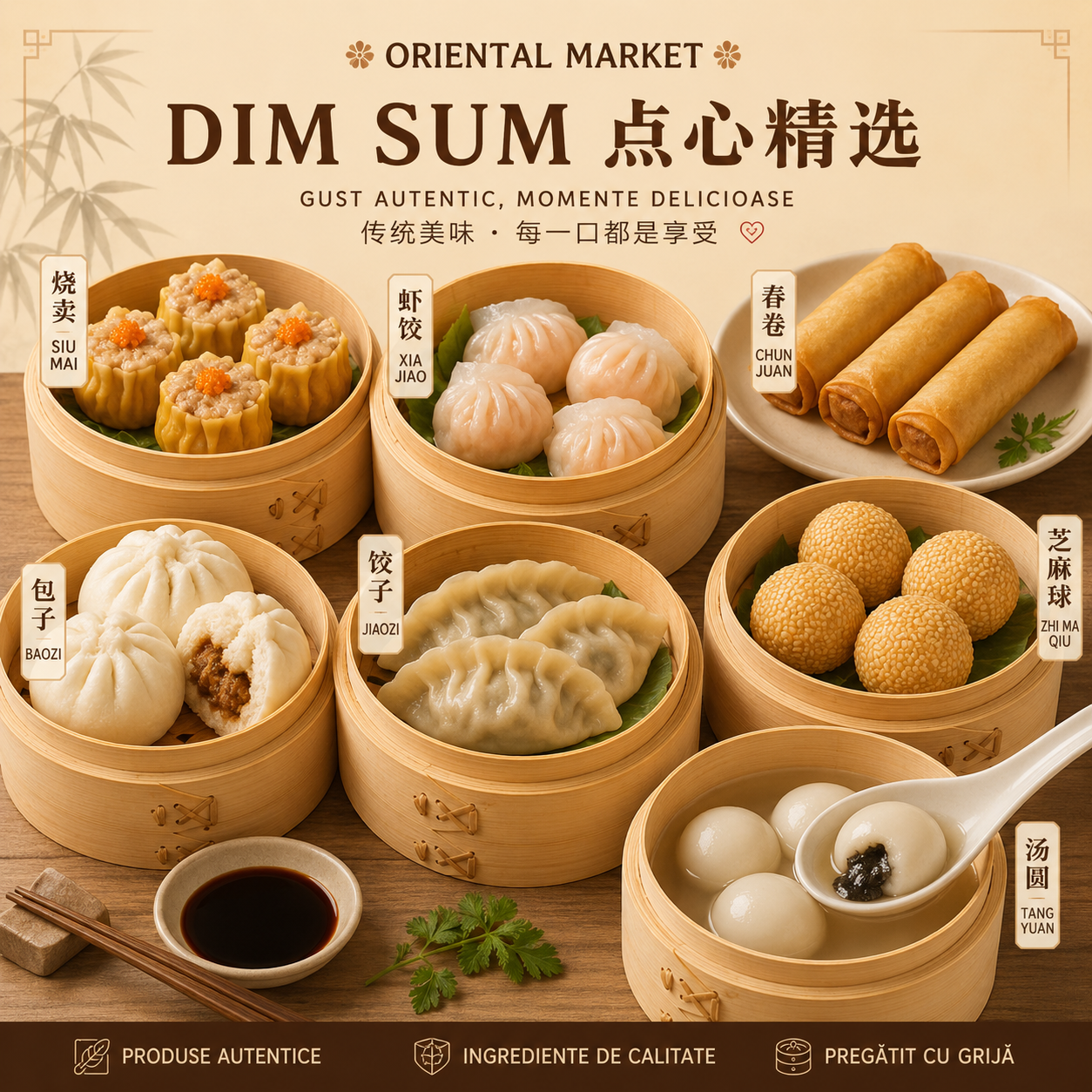 Colțunași și Dim Sum