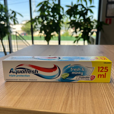 AQUAFRESH PASTA DINTI 125ML FRESH MINTY