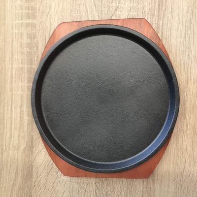 PLITA ROTUNDA CU LEMN YB22-SM 21CM