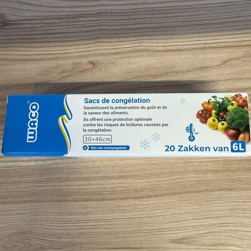 SET 20 PUNGI ALIMENTARE PENTRU CONGELATOR 6L 30*46CM 25154-18