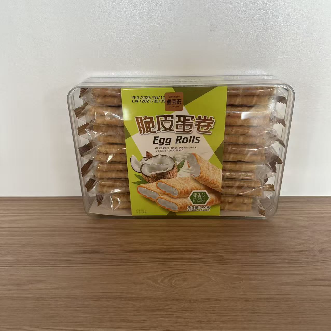 BISCUITI ROLL OUA COCOS HBS 300G