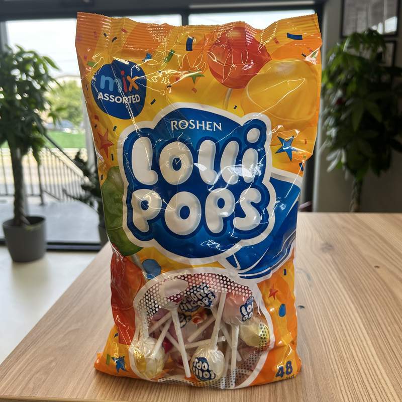 ROSHEN LOLLIPOPS YOGURT  920G