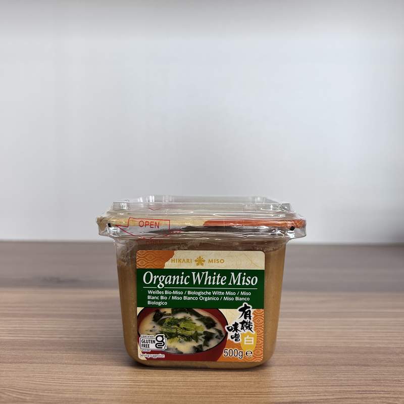 PASTA MISO ALB ORGANIC HIKARI 500G