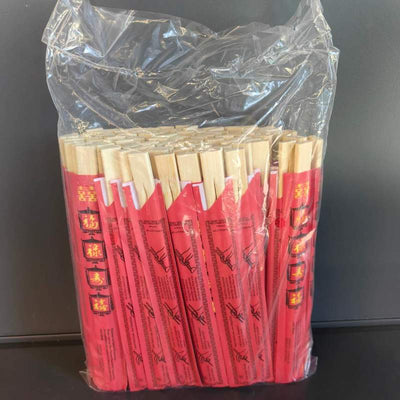 BETE BAMBUS ROSU CN 100PCS