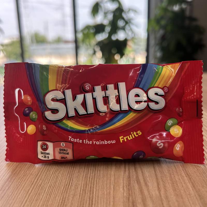 ORBIT SKITTLES FRUITS 38G