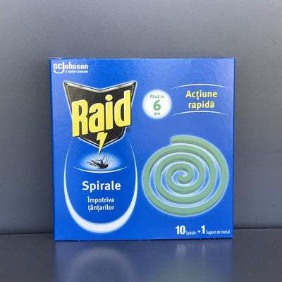 RAID SPIRALE ANTI TANTARI 10BUC