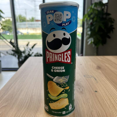 PRINGLES CHEESE & ONION 165G