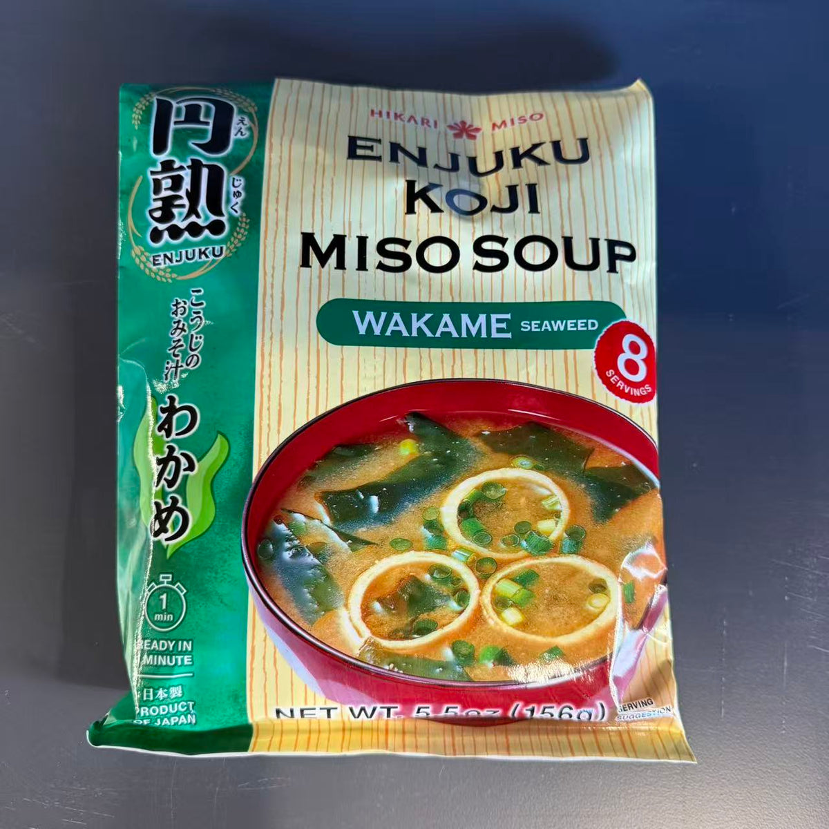 PASTA MISO ENJUKU WAKAME HIKARI 156G