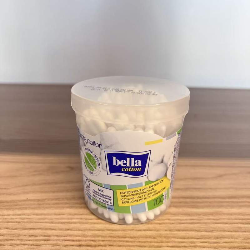 BELLA BETISOARE URECHI 100BUC CUTIE ROTUNDA