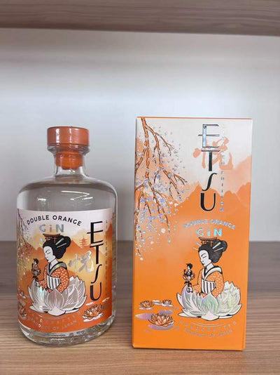 GIN ETSU DOUBLE ORANGE 43% 0.7L -SGR