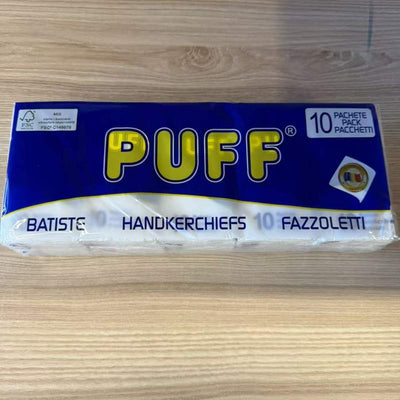 PUFF BATISTE IGIENICE 3STR 10BUC/SET