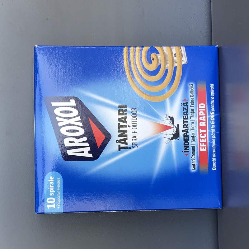 AROXOL SPIRALE ANTI TANTARI 10BUC