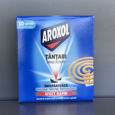 AROXOL SPIRALE ANTI TANTARI 10BUC