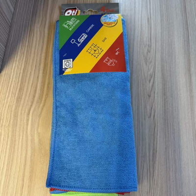 SET 4 LAVETE DIN MICROFIBRA HACCP 37*30CM 041835 OTI
