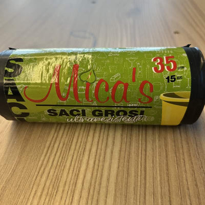 MICAS SACI MENAJERI 35L 15BUC LDPE