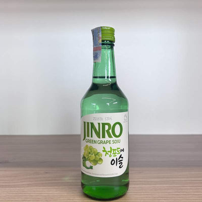 SOJU CHAMISUL GREENGRAPE ALC 13% JINRO 350ML -SGR
