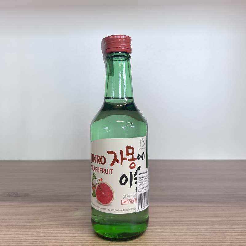 SOJU CHAMISUL GRAPEFRUIT ALC 13% JINRO 350ML -SGR