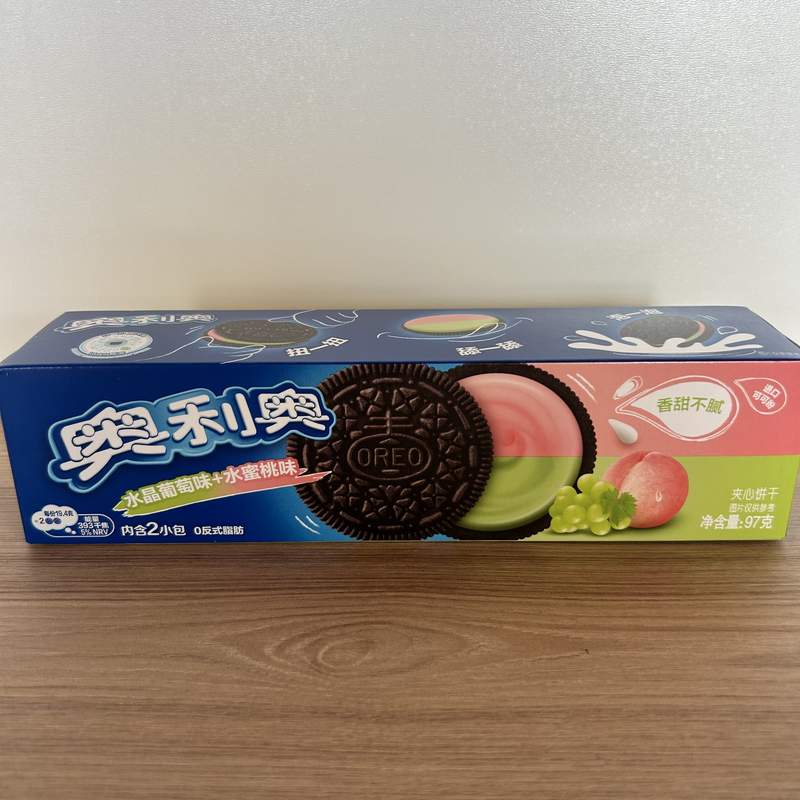 BISCUITI STRUGURI PIERSICA OREO 97G