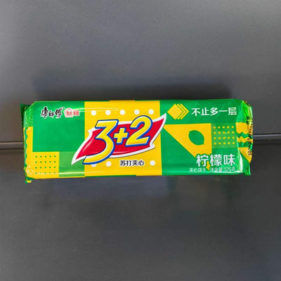 BISCUITI 3+2 LEMON KSF 125G