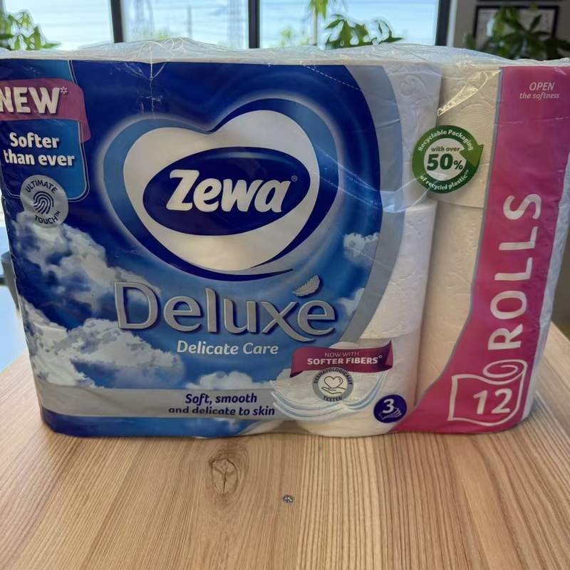ZEWA HARTIE IGIENICA 3STR 12ROLE DELUXE DELICATE CARE