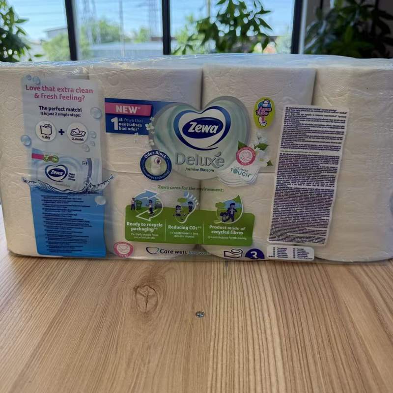 ZEWA HARTIE IGIENICA 8ROLE 3STRATURI JASMINE