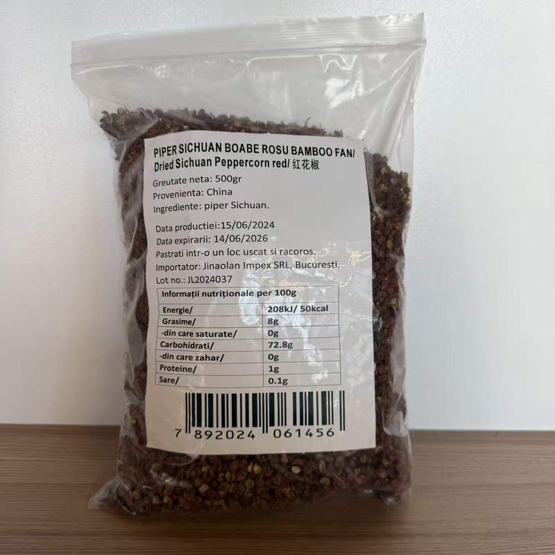 PIPER SICHUAN BOABE ROSU BBFAN 500G