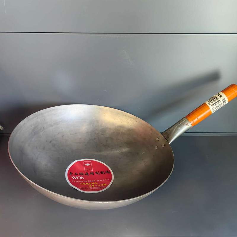 TIGAIE WOK MANER LEMN BBFAN 36CM